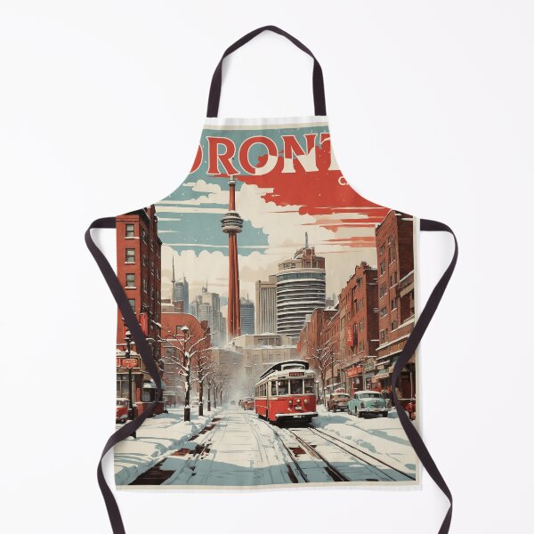 Item preview, Toronto Canada Vintage Poster Tourism designed and sold by TravelersGems.