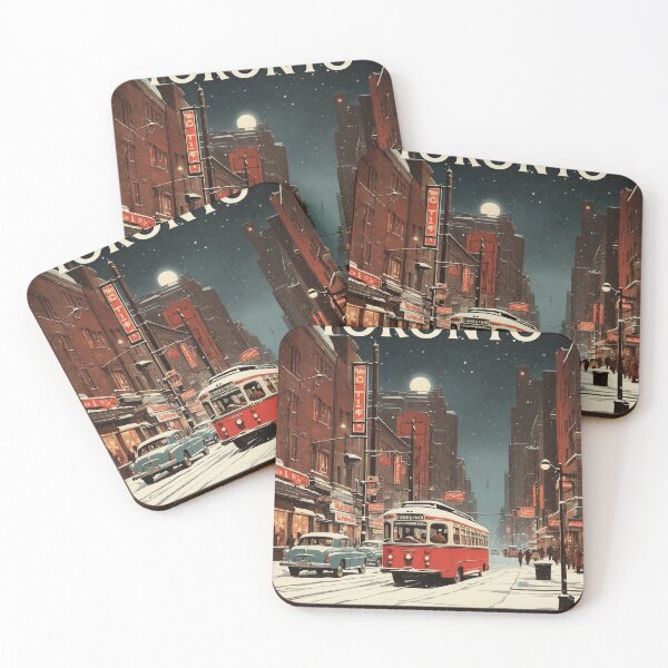 Item preview, Toronto Ontario Canada Vintage Poster Tourism 2 designed and sold by TravelersGems.