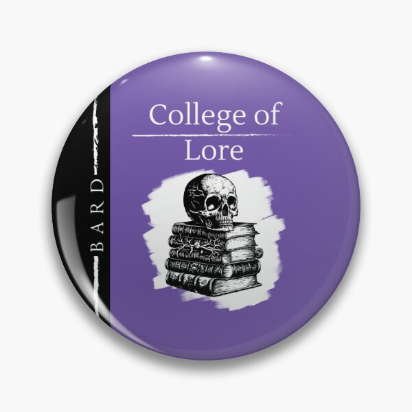 Item preview, College of Lore designed and sold by Marissa Brown.