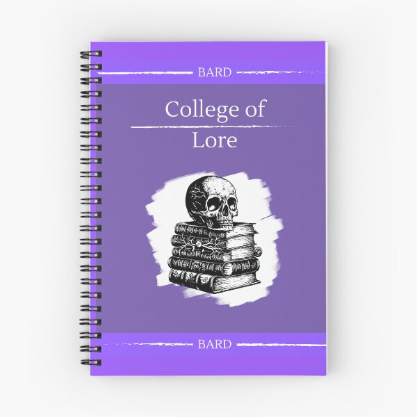 Item preview, College of Lore designed and sold by Marissa Brown.