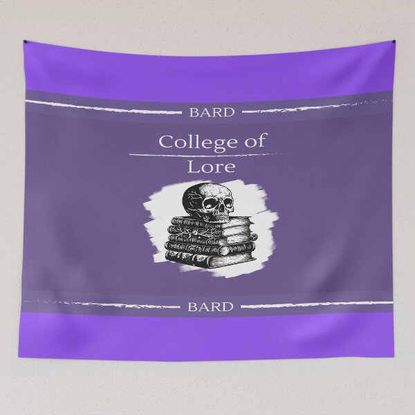 Item preview, College of Lore designed and sold by Marissa Brown.