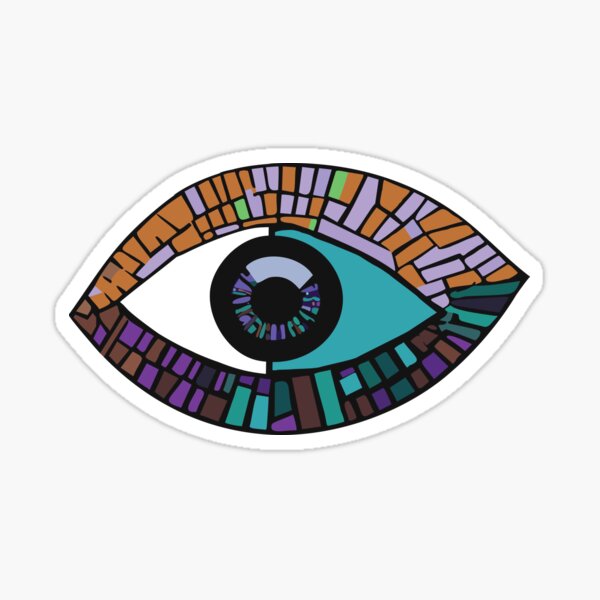Mosaic Eye III Sticker