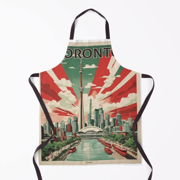 Item preview, Toronto Ontario Canada CN Tower Vintage Poster Tourism 3 designed and sold by TravelersGems.