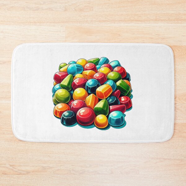 Item preview, Pile of Multicolor Gumdrop Gemstone Candy Treat Pieces designed and sold by kylmllr101684.