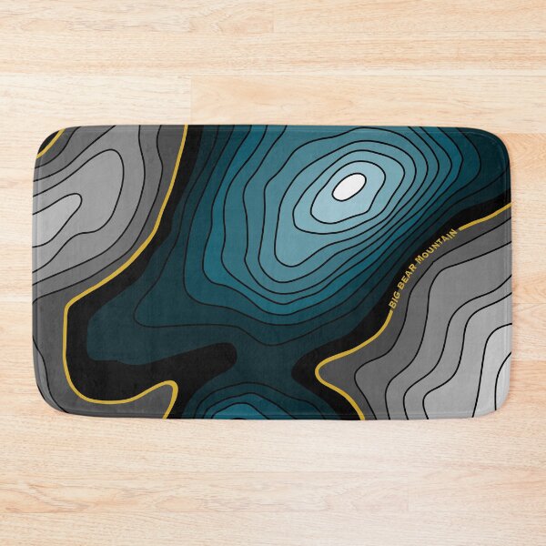 Item preview, Big Bear Topography designed and sold by nkarynne.