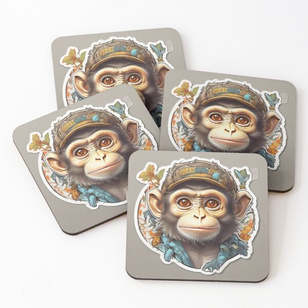 Item preview, A cute, naughty and elegant monkey designed and sold by abdelaziz0.