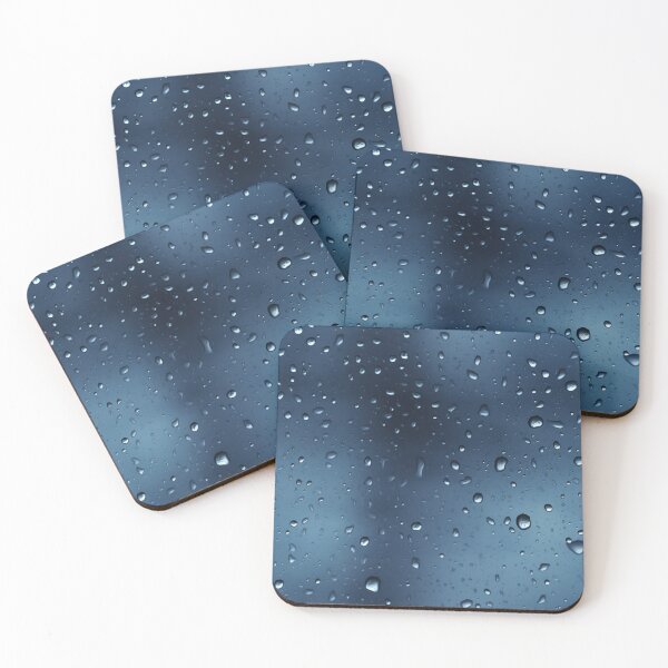 Item preview, Night time Blue Raindance: Serenity Through the Window designed and sold by NeavesPhoto.
