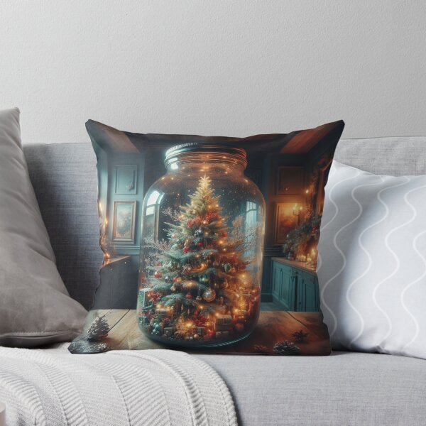 Item preview, Joyful Elegance: A Radiant Christmas Tree Captured in a Glass Cocoon designed and sold by lupo213.
