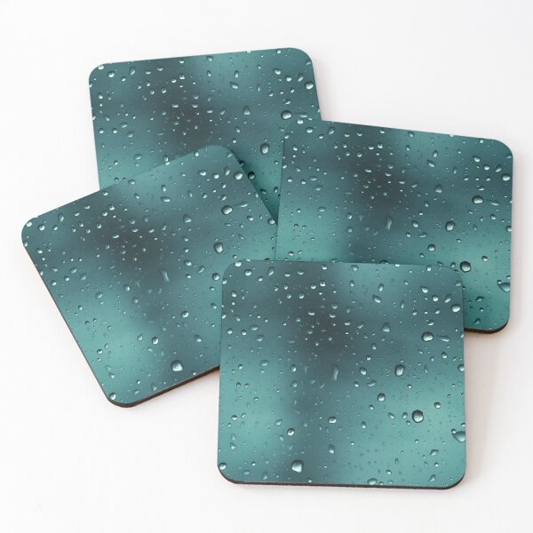 Item preview, Night time Cyan Raindance: Serenity Through the Window designed and sold by NeavesPhoto.