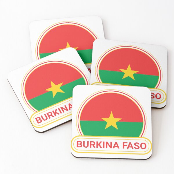 Item preview, Burkina Faso Country Badge - Burkina Faso Flag designed and sold by chrisrivait.