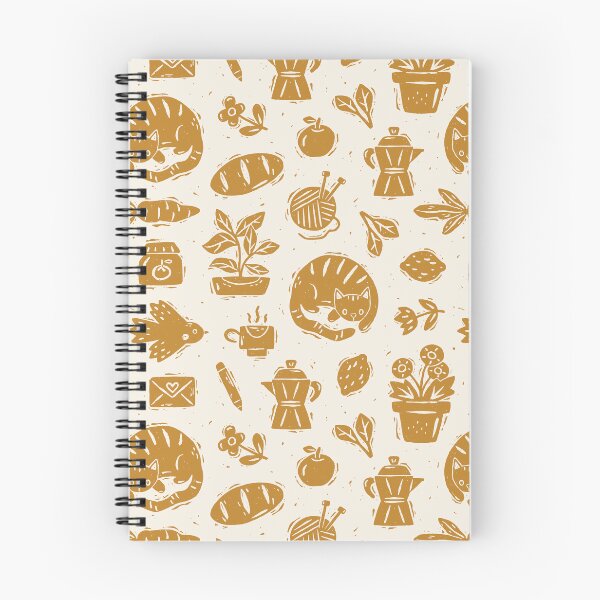 Item preview, A Simple Day - Block Print Style designed and sold by ohjessmarie.