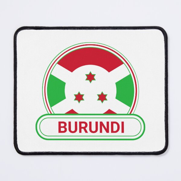Item preview, Burundi Country Badge - Burundi Flag designed and sold by chrisrivait.