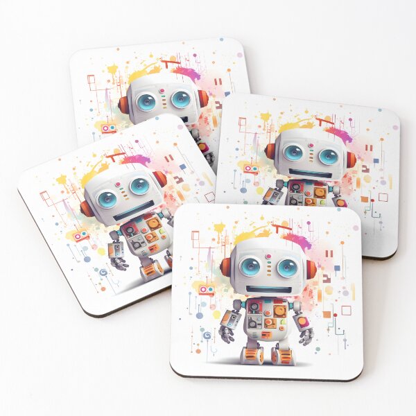 Item preview, Chromadroid - The Compassionate Robotics Series designed and sold by CowBonBon.