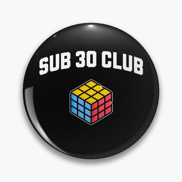 Item preview, Rubik's Cube Sub 30 Club designed and sold by Alterock Designs.