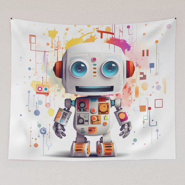Item preview, Chromadroid - The Compassionate Robotics Series designed and sold by CowBonBon.