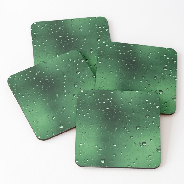 Item preview, Night time Green Raindance: Serenity Through the Window designed and sold by NeavesPhoto.
