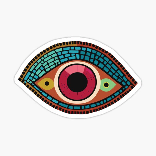 Mosaic Eye IV Sticker