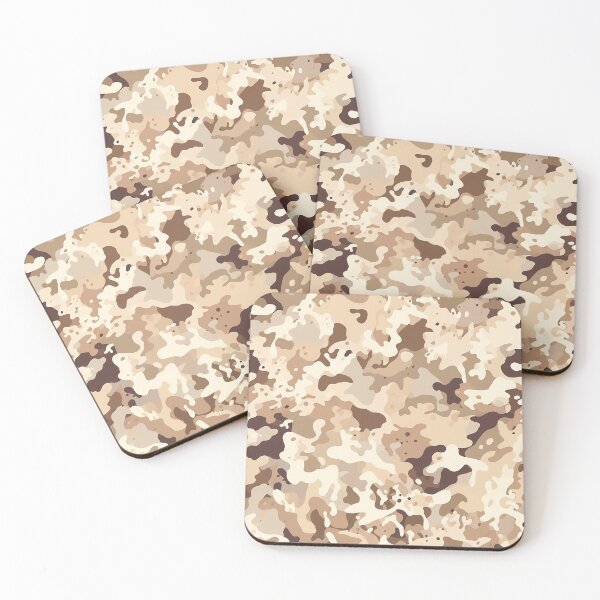 Item preview, Desert Camo 9 seamless pattern  designed and sold by Reichcorp.