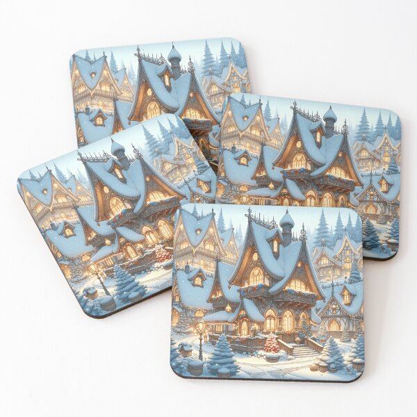 Item preview, Magical Elvish Christmas Fantasy Wonderland designed and sold by FriskyLemur.