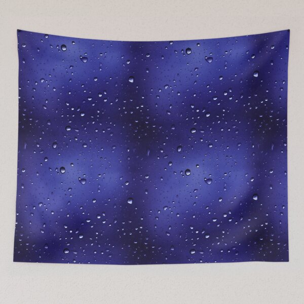 Item preview, Night Time Royal Blue Raindance: Serenity Through the Window designed and sold by NeavesPhoto.