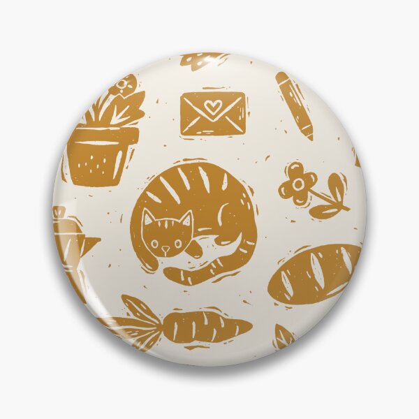 Item preview, A Simple Day - Block Print Style designed and sold by ohjessmarie.