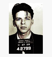 Mugshot Collection - Frank Sinatra Photographic Print