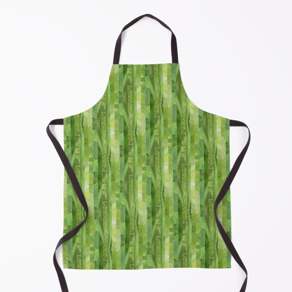 Item preview, Leaf Photo Wavy Vines Illusion [Large Scale] - Botanical Photography - Original Collage Stripes designed and sold by SageFolio.