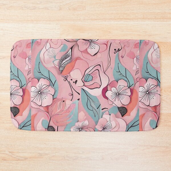 Item preview, Pink Flowers spring feminine elegance wear fashion designed and sold by Carlos Gudino.