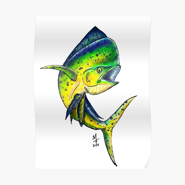 Mahi Mahi - Dorado Poster