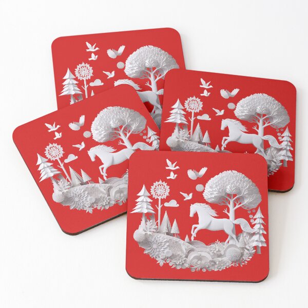 Item preview, 3D White Paper Art Capturing Nature's Power designed and sold by Attire mukashaf.
