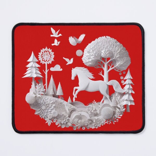 Item preview, 3D White Paper Art Capturing Nature's Power designed and sold by Attire mukashaf.