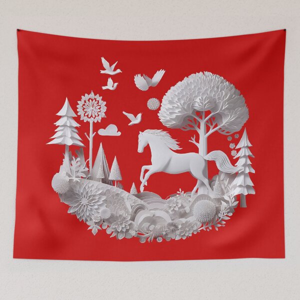 Item preview, 3D White Paper Art Capturing Nature's Power designed and sold by Attire mukashaf.