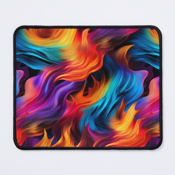 Item preview, Eternal Radiance: A Joyful Blaze of Colorful Flames designed and sold by NeavesPhoto.