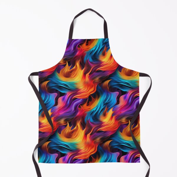 Item preview, Eternal Radiance: A Joyful Blaze of Colorful Flames designed and sold by NeavesPhoto.