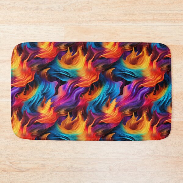 Item preview, Eternal Radiance: A Joyful Blaze of Colorful Flames designed and sold by NeavesPhoto.