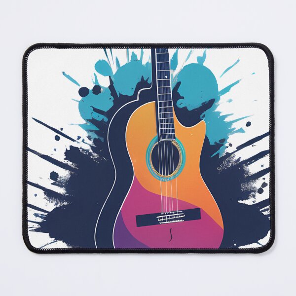 Item preview, Digital Sound Art: Guitars that Emit Visual Notes in a Symphony of Colors designed and sold by Artedig.