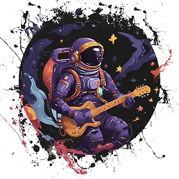 Vorschaubild zum Design Spaceman-Gitarre von Rafael Vilemberg