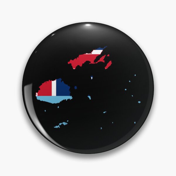 Item preview, Fiji Map designed and sold by feether-store.