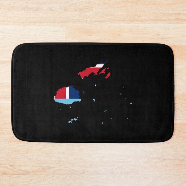 Item preview, Fiji Map designed and sold by feether-store.