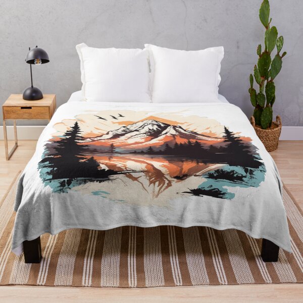 Artikelvorschau, Schöne Landschaft mit Berge, Geschenk Wandern entworfen und verkauft von Andrea-Design.