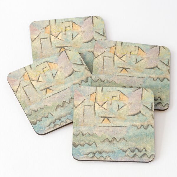 Item preview, HD. The Rhine at Duisburg, by Paul Klee designed and sold by MINDTHECHERRY.