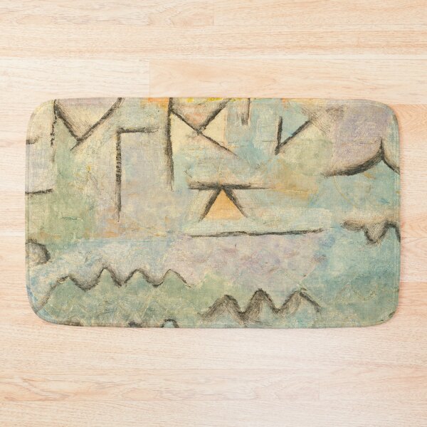 Item preview, HD. The Rhine at Duisburg, by Paul Klee designed and sold by MINDTHECHERRY.