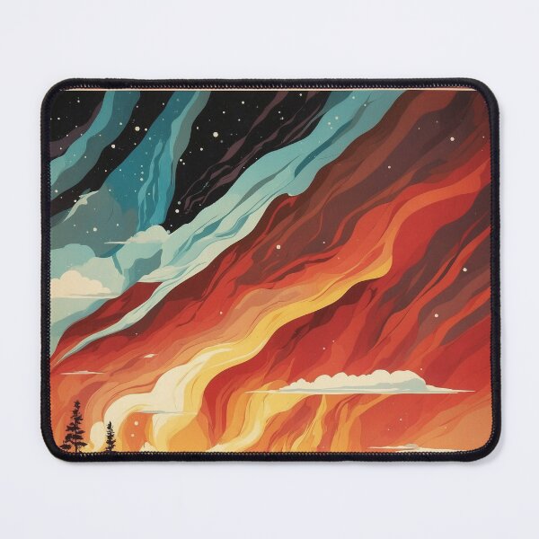 Item preview, Yellowknife Aurora Borealis Canada Vintage Poster Tourism designed and sold by TravelersGems.