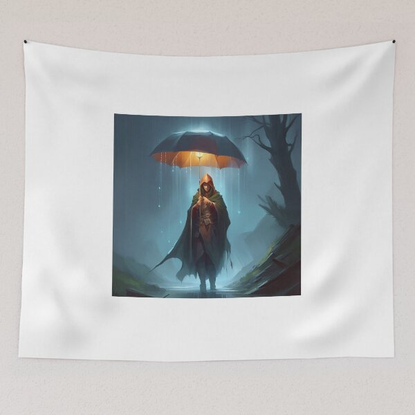 Item preview, Walking in the rain designed and sold by DreamistStore.