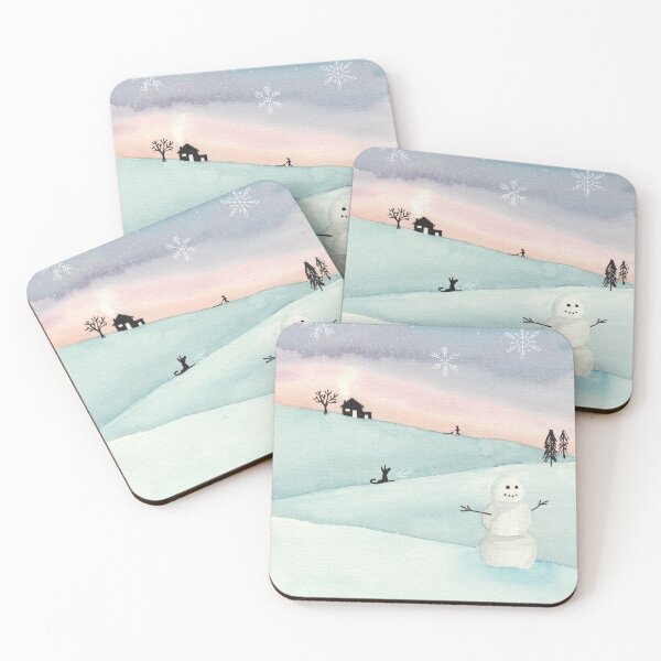 Item preview, Winter Wonderland Watercolour designed and sold by Meg Bea Paperie.