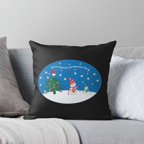 Item preview, Skiing Snowmen  designed and sold by PattersArt.