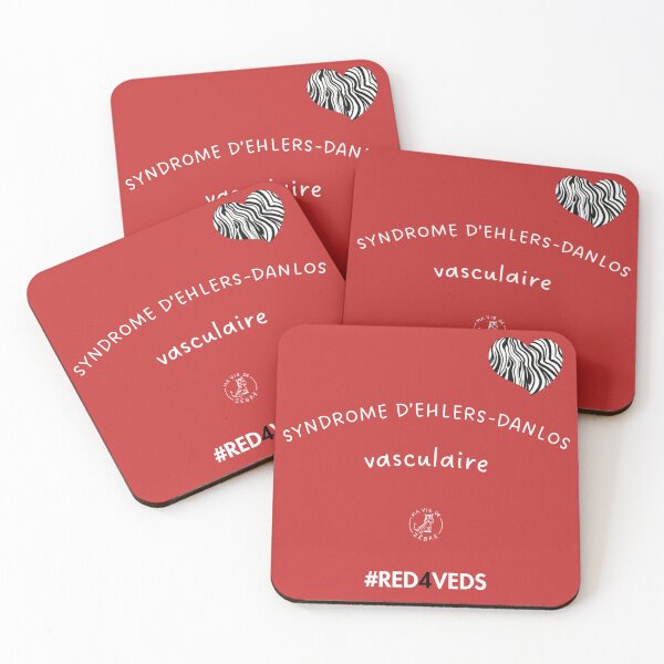 Item preview, #RED4VEDS Vascular Ehlers-Danlos syndrome designed and sold by maviedezebre.