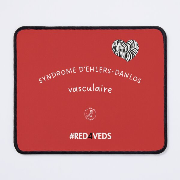 Item preview, #RED4VEDS Vascular Ehlers-Danlos syndrome designed and sold by maviedezebre.