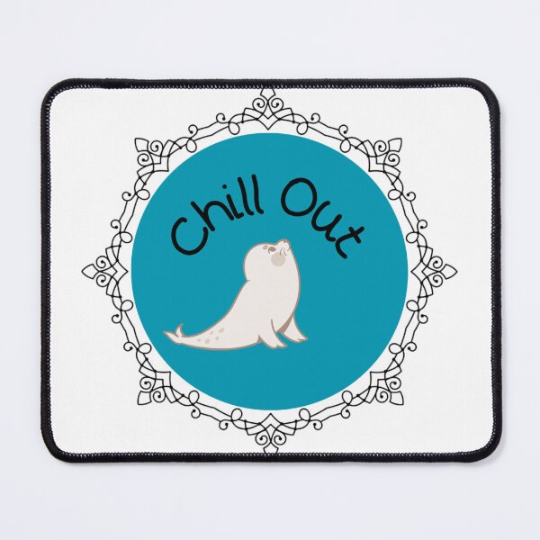 Item preview, Zen seal pup does yoga designed and sold by JoyGDesigns.