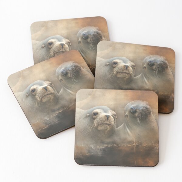 Item preview, Two Sea Lion Grumps designed and sold by Betty Sederquist.